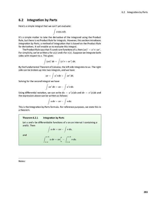 APEX Calculus - Page 283